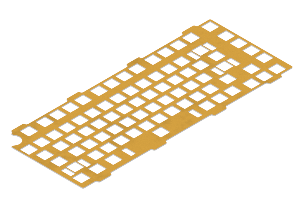 [IN STOCK] LW75 Plate Upgrade & Extras (Brass, Aluminium, FR4